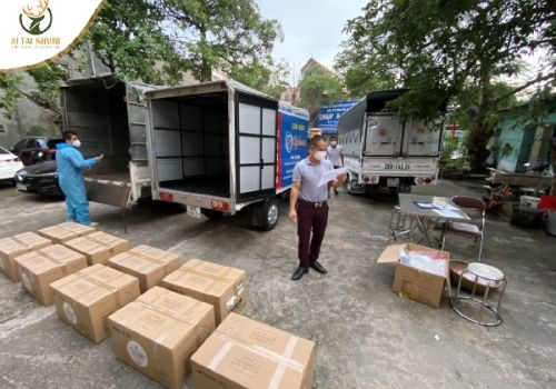 💪💪Ngày thứ 2 (10/06/2021) tiếp sức cháo nhung hươu cho đội ngũ y tế tại tỉnh Bắc Giang